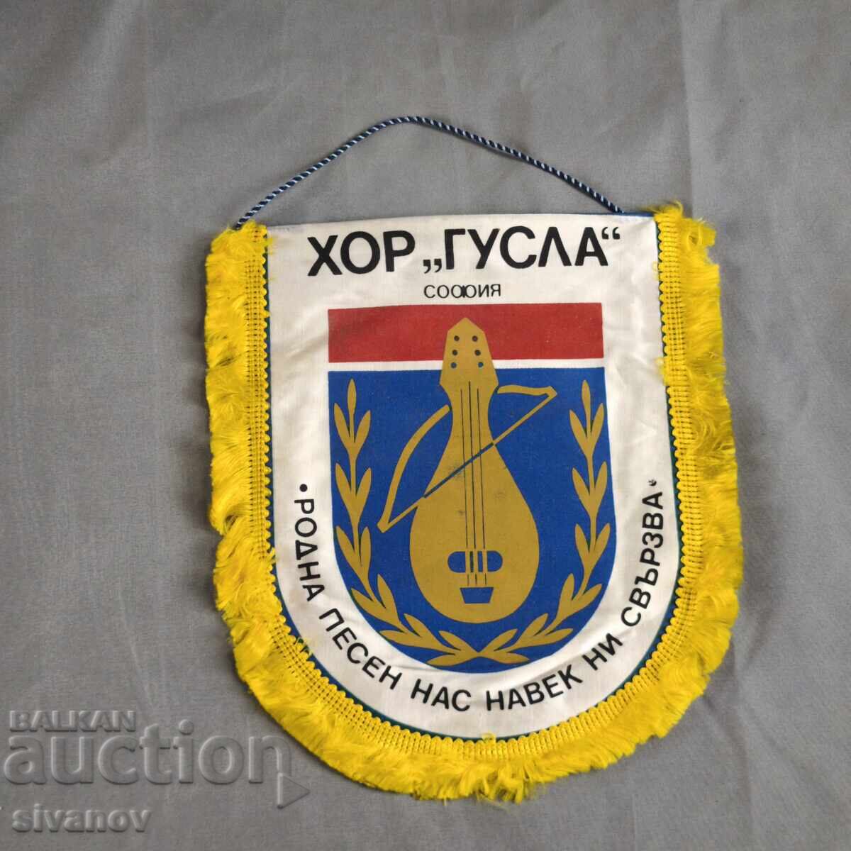 Livrarea Steag flamură Hore Gușla Sofia muzică populară #6375