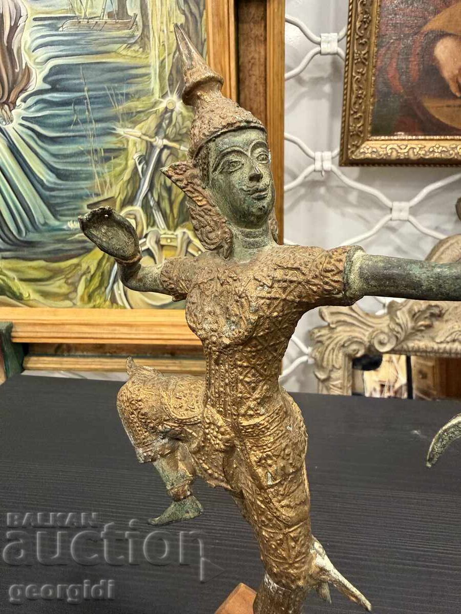 Livrarea Figurină thailandeză din bronz a prințului Rama. Nr. 7992