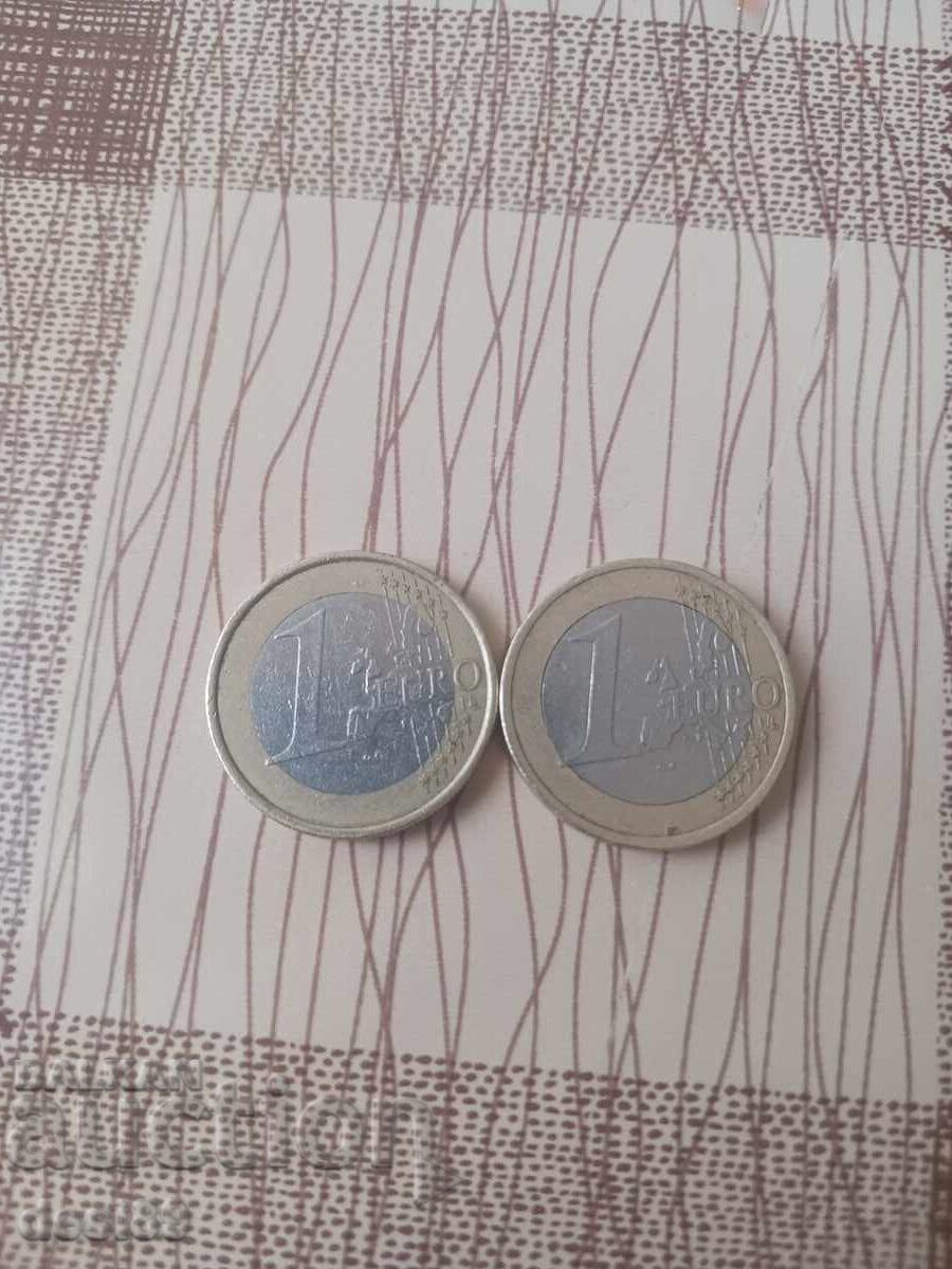 Δημοπρασία Νομίσματα Γερμανία 2002 - 2 τεμάχια Δημοπρασία Νομίσματα Γερμανία 2002 - 2 τεμάχια