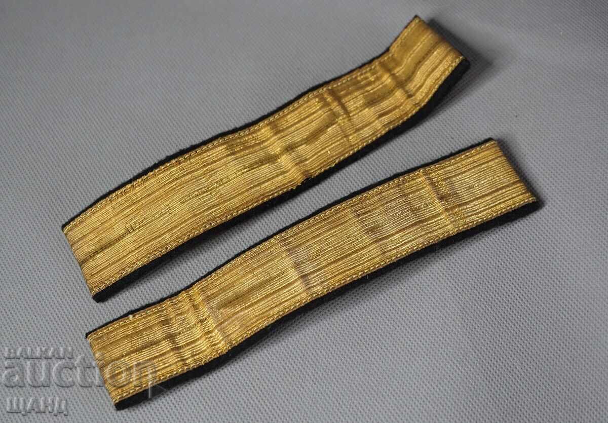 Vechi epoleți de ofițer militar pentru uniformă cu preț € 10.59 | 20.71 BGN