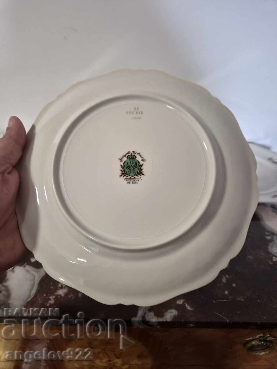 German porcelain large plates!!! - 6