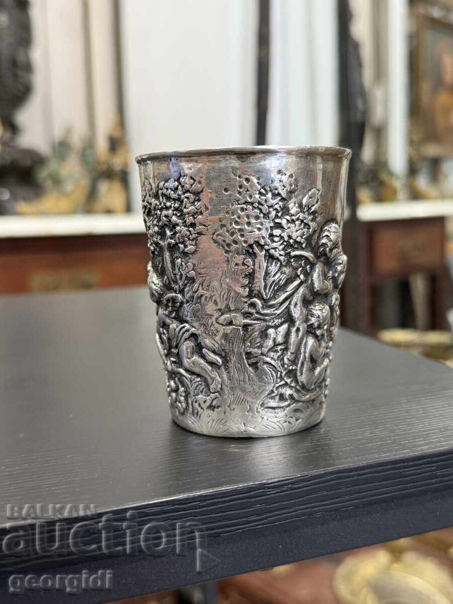 Αυθεντικό ασημένιο κύπελλο - Ροκοκό. Αρ. 7995 με τιμή € 500.00 | 977.92 BGN