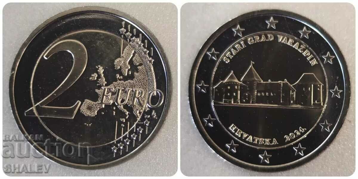 Licitație 2 Euro 2024 Croația "Varazdin" (Croația) - Unc (2 Euro)