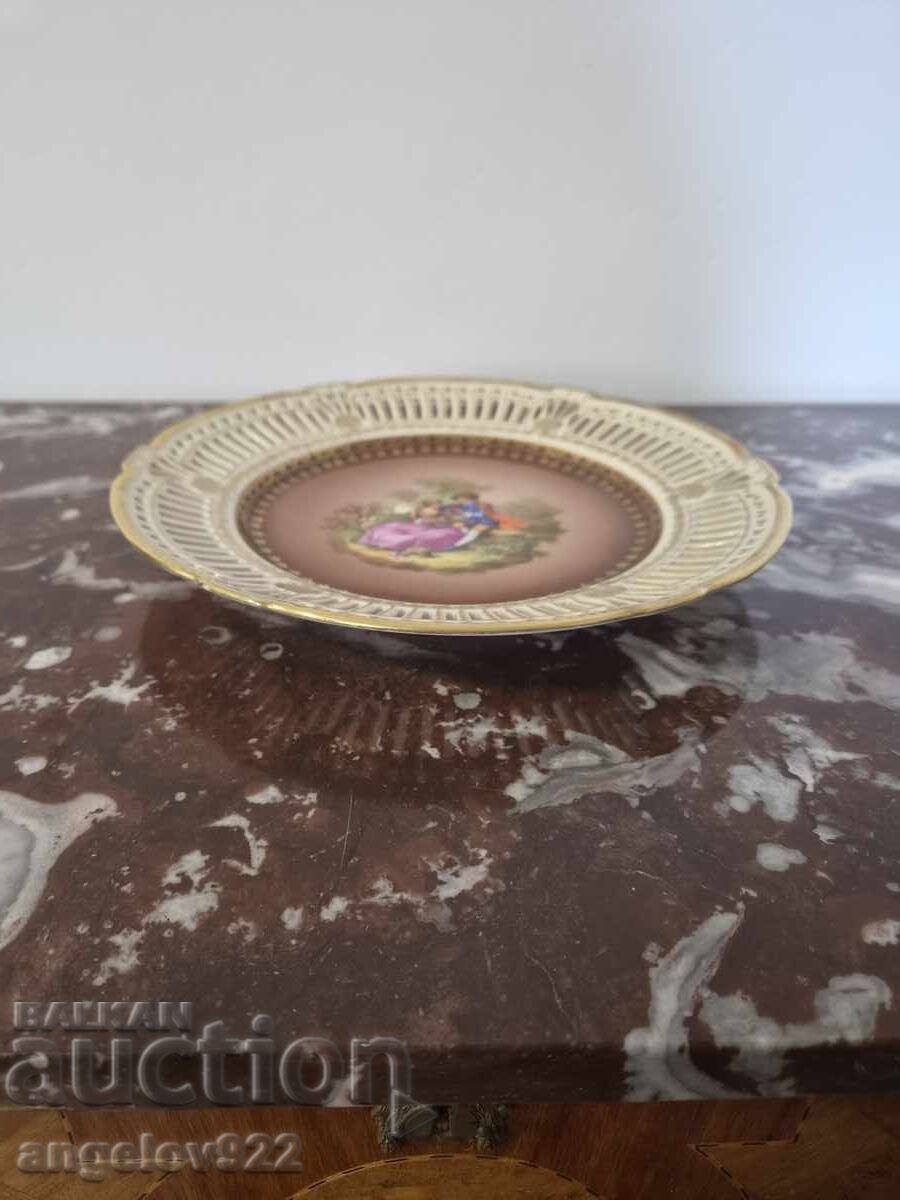 German porcelain platter!!! - 5