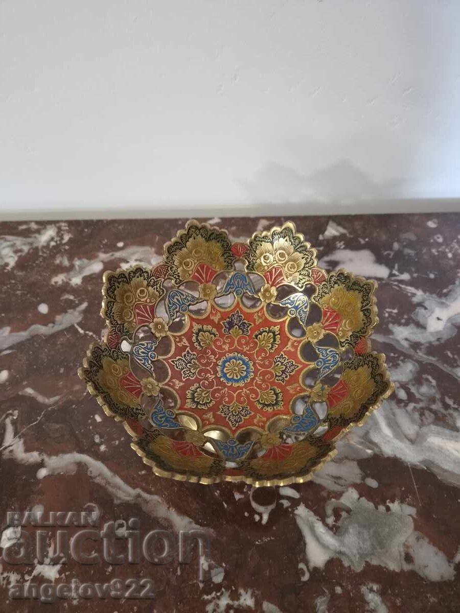 Bol de bronz pictat manual!!! cu preț € 0.01 | 0.02 BGN