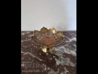 Bol de bronz pictat manual!!!