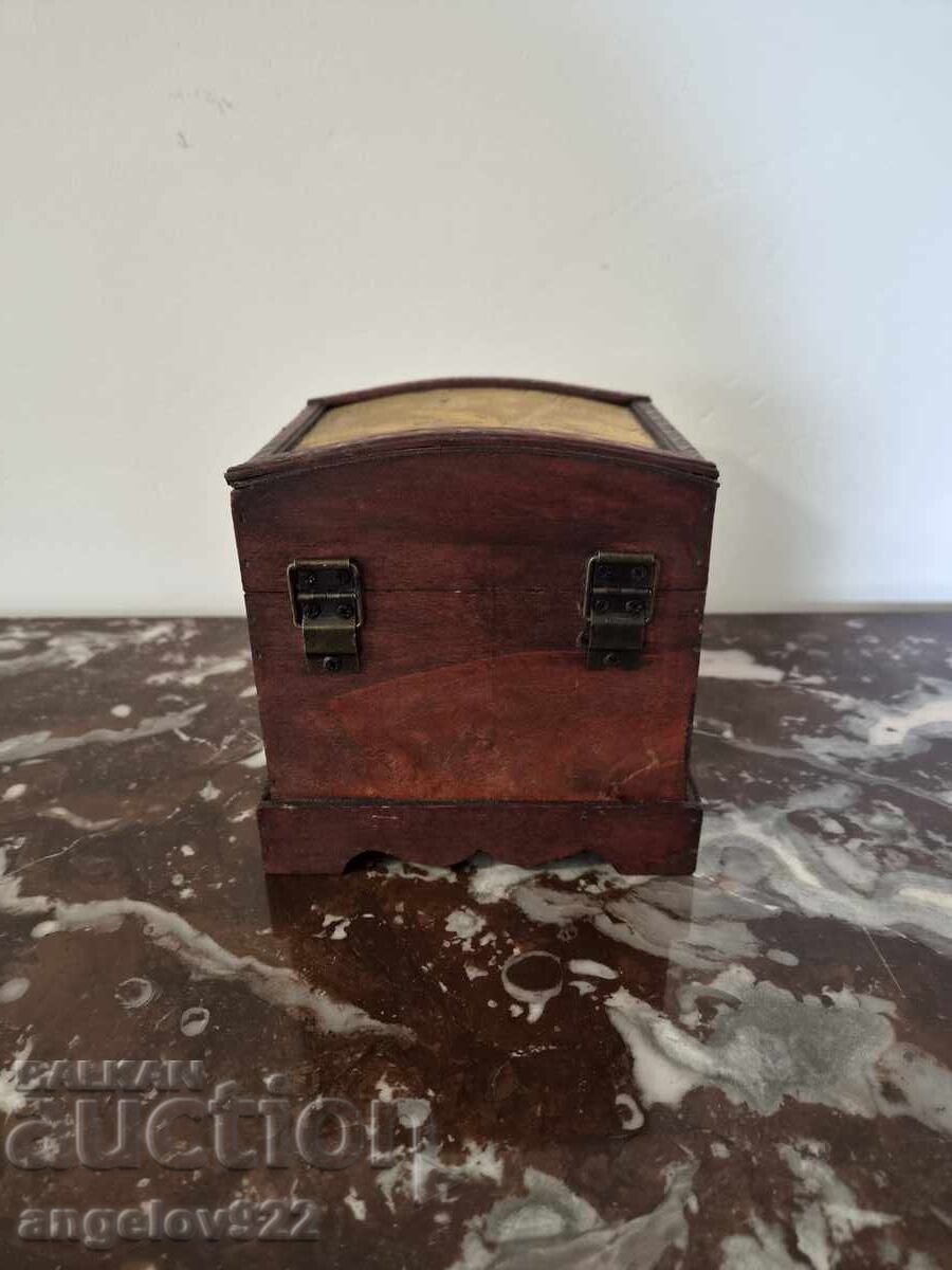 Cutie de bijuterii vintage din lemn!!! - 5