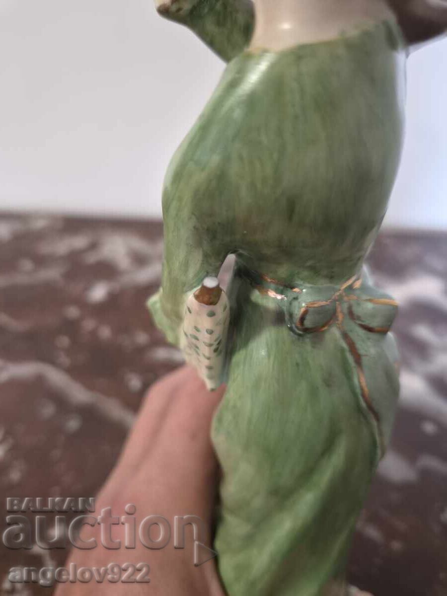 Beautiful German porcelain figurine statuette!!! - 7