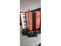 Rar acordeon rusesc pentru copii - "Kryzhachok" - 16 basuri