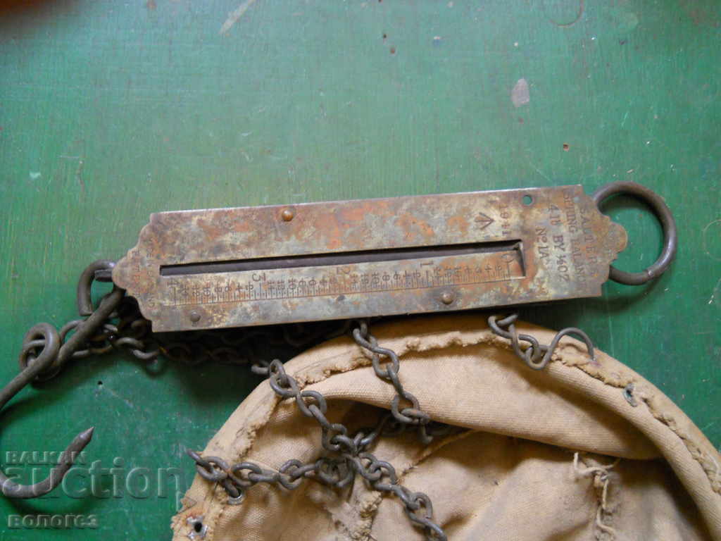 Old English palanza scale - 1941 with price € 20.50 | 40.09 BGN Old English palanza scale - 1941 with price € 20.50 | 40.09 BGN