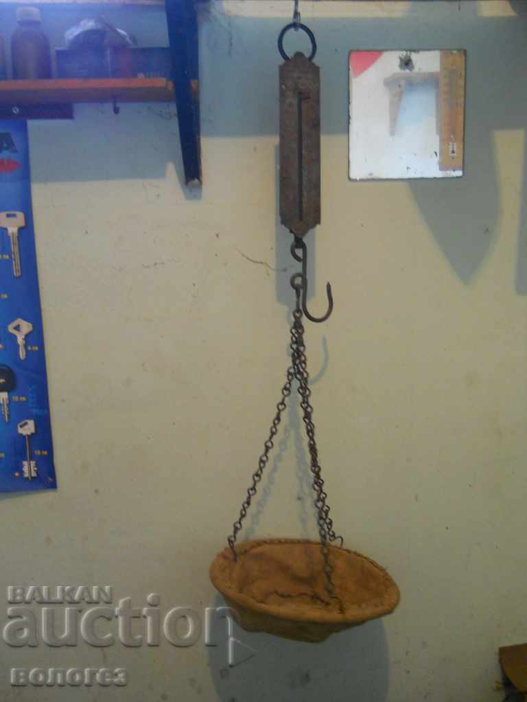 Old English palanza scale - 1941 Old English palanza scale - 1941