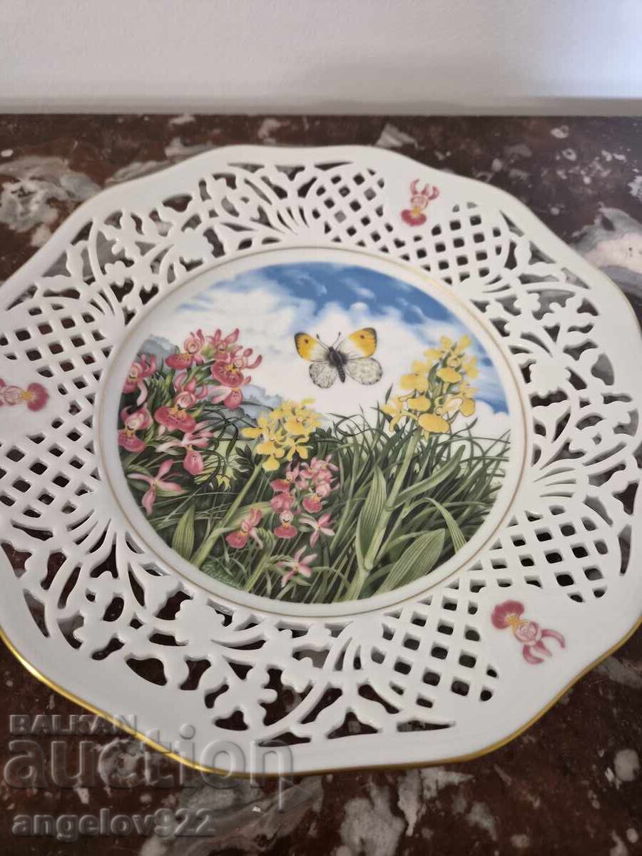 Παράδοση Γερμανική πορσελάνινη πιατέλα!!!