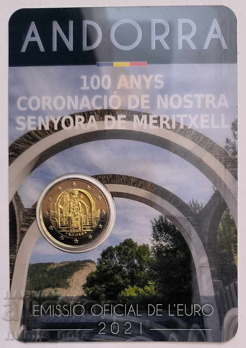 Andorra 2 euro 2021 Încoronarea Fecioarei Maria de la Meritxell - 5