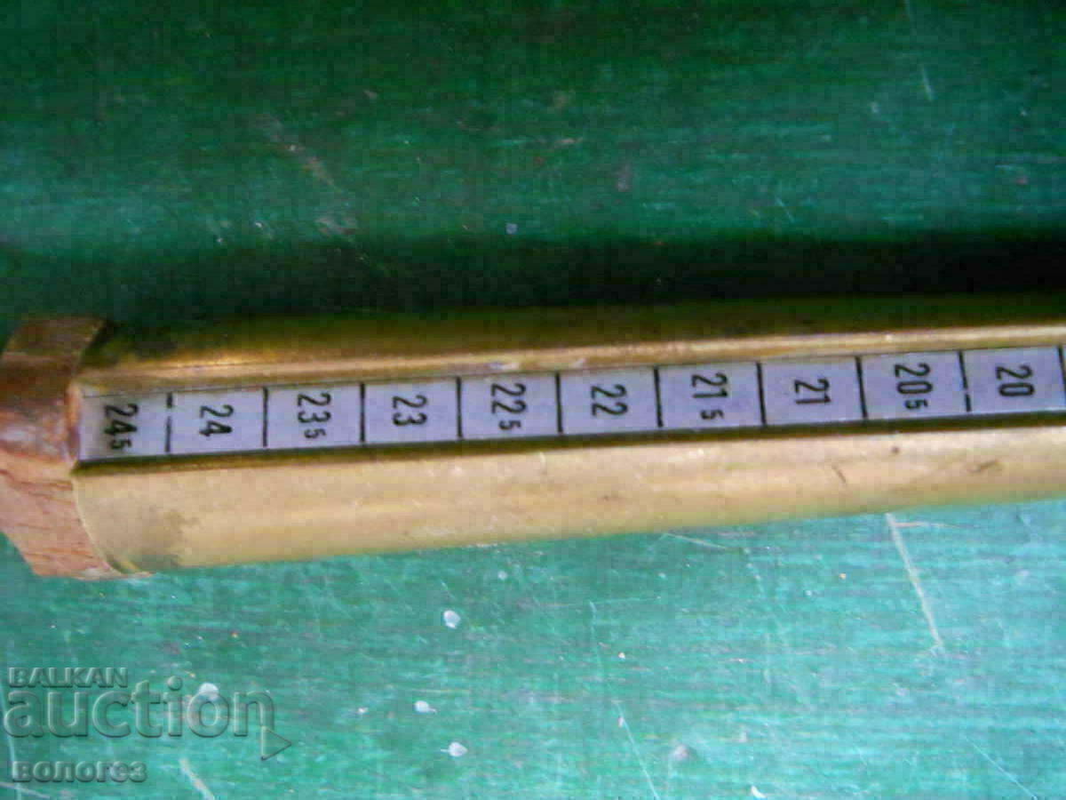 Delivery of Old wooden jewelry ring sizer cone - Germany Delivery of Old wooden jewelry ring sizer cone - Germany