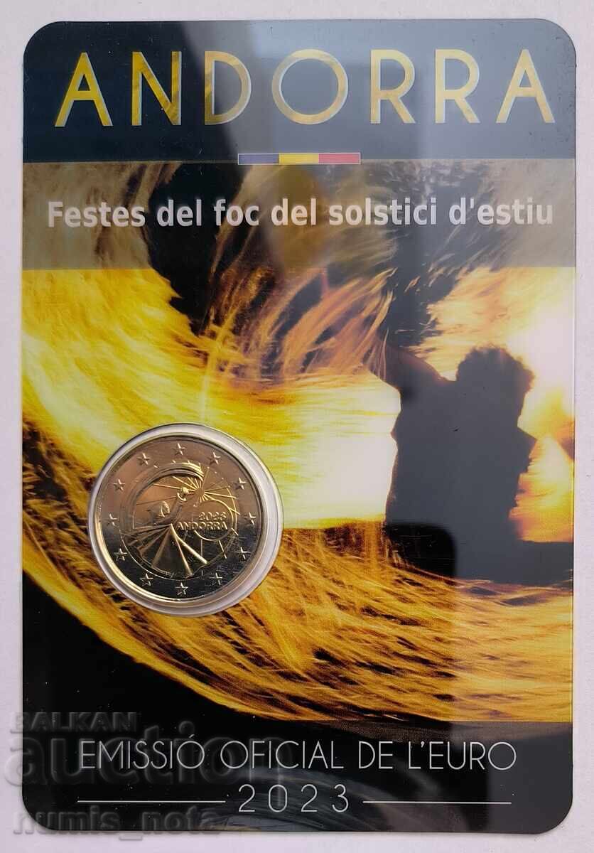 Delivery of Andorra 2 Euro 2023 Summer Solstice Festivals Delivery of Andorra 2 Euro 2023 Summer Solstice Festivals