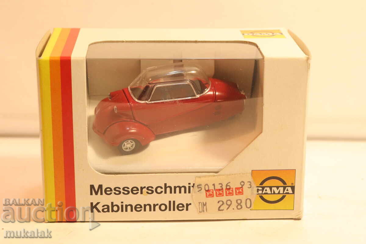 Licitație 1:43 GAMA MESSERSCHMITT MAȘINUȚĂ MODEL