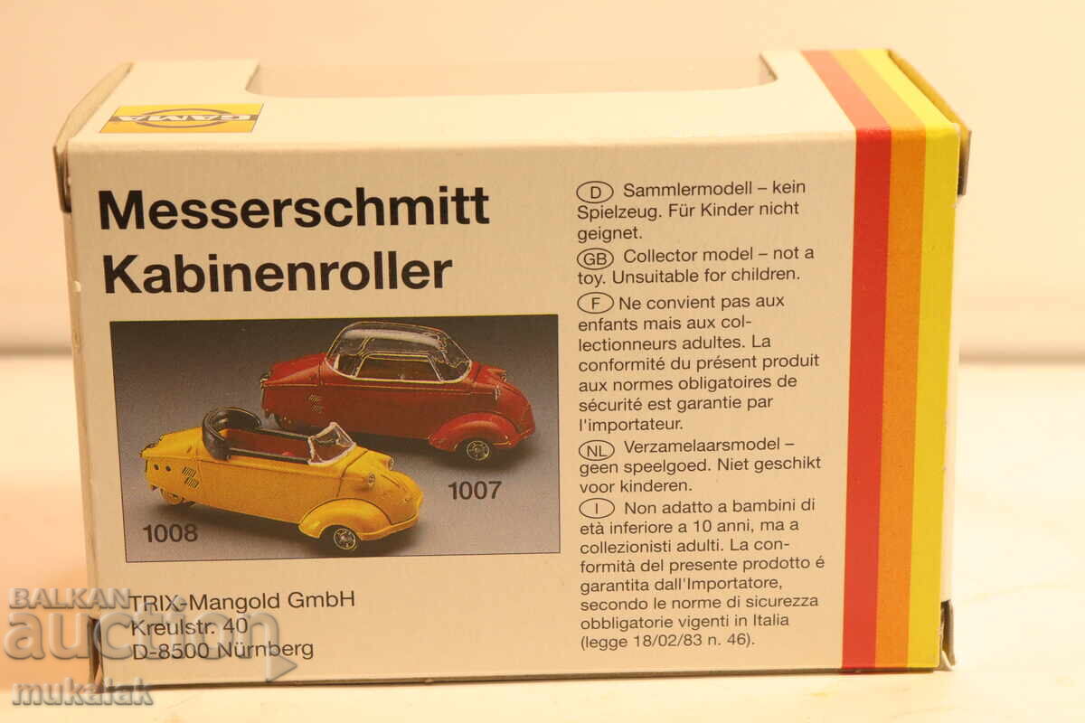1:43 GAMA MESSERSCHMITT MAȘINUȚĂ MODEL - 6