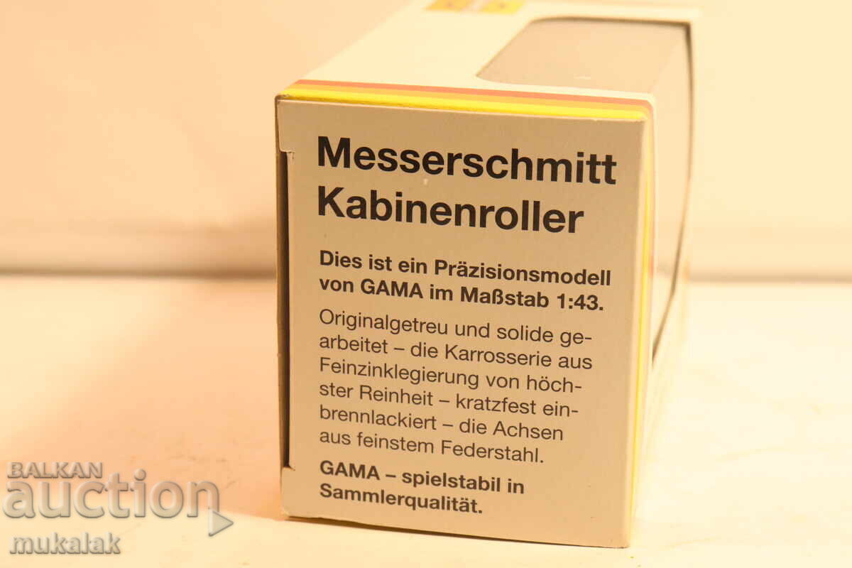 1:43 GAMA MESSERSCHMITT MAȘINUȚĂ MODEL - 7