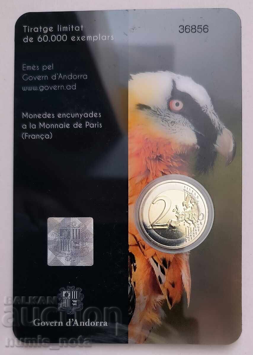 Доставка на Андора 2 евро 2025 Брадат лешояд