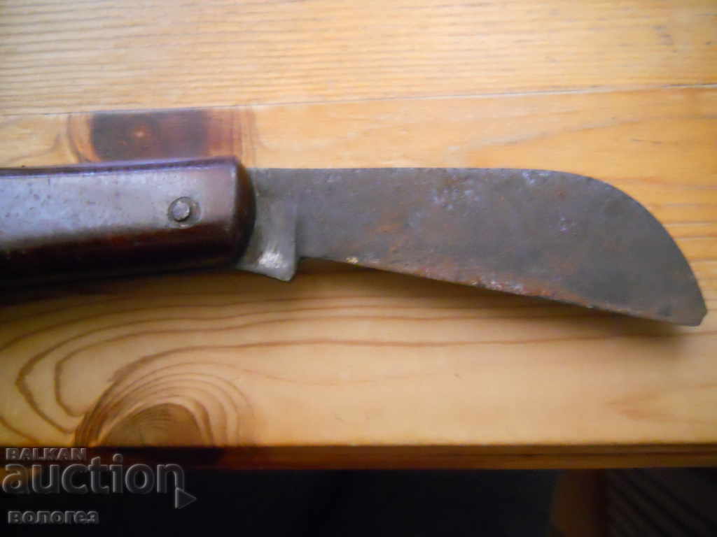 Auction  Old navy boatswain's knife with markings
