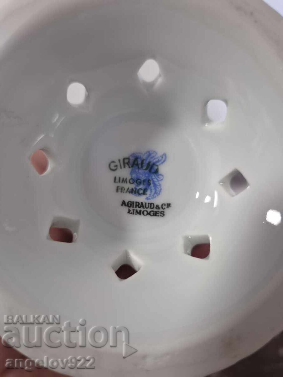 Γαλλικός αμφορέας πορσελάνης LIMOGES - 6