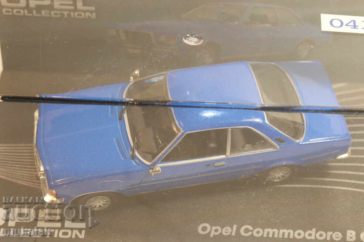 Licitație 1:43 OPEL COMMODORE MAȘINUȚĂ MODEL