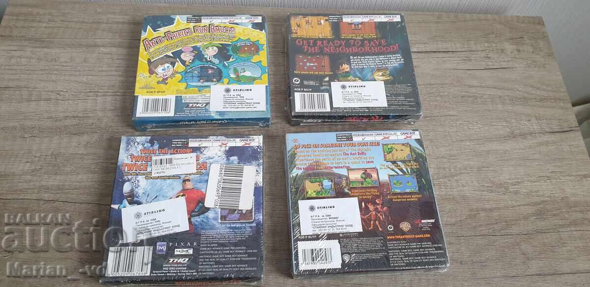 Παράδοση Nintendo Gameboy Advance παιχνίδια - 4 παιχνίδια