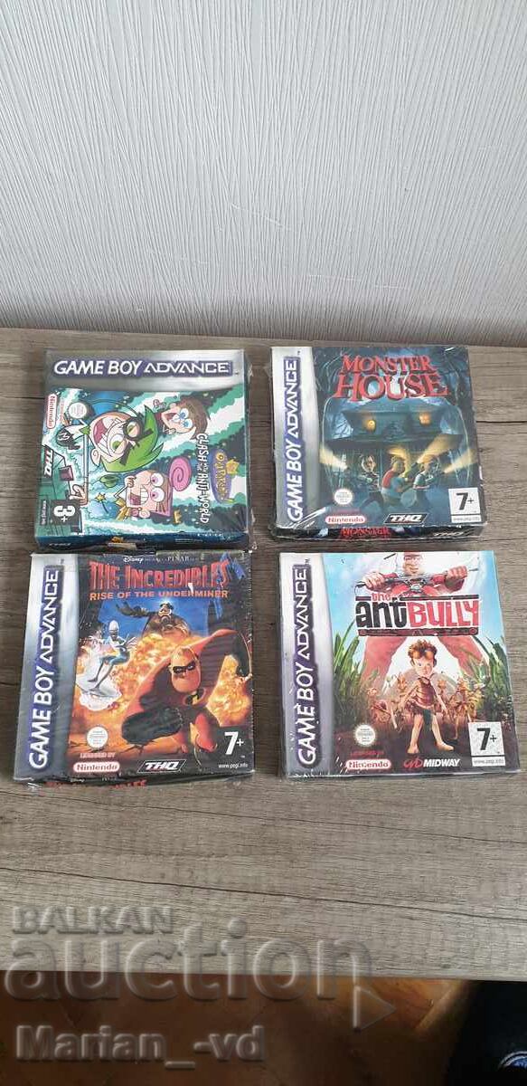 Nintendo Gameboy Advance παιχνίδια - 4 παιχνίδια