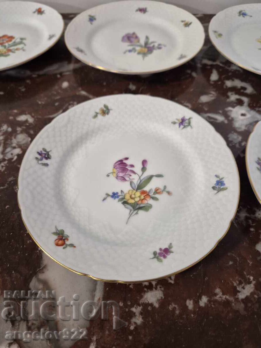 Beautiful Danish porcelain plates!!! - 6