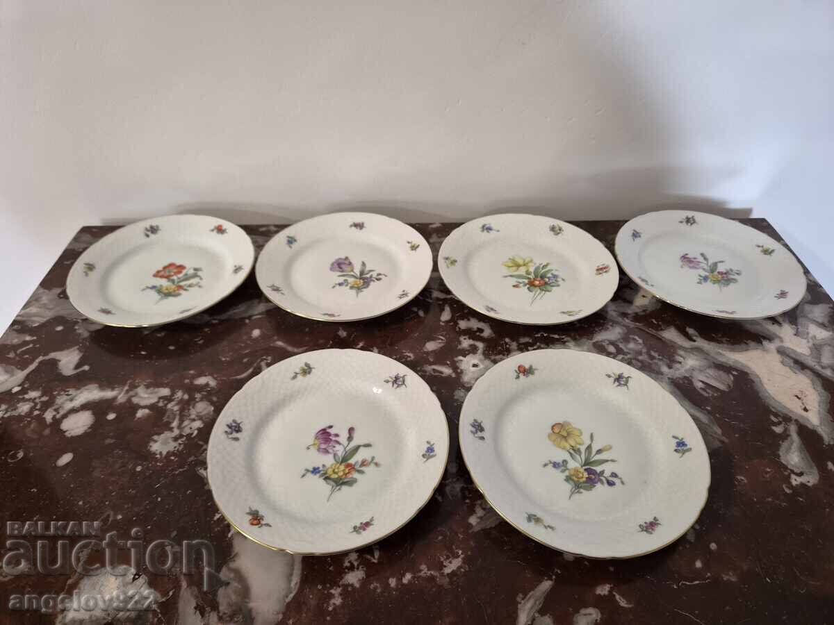 Beautiful Danish porcelain plates!!!