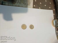 GERMANY LOT EURO - 1 and 2 Euro - 2 pcs. - 2002 - 4.5 Euro