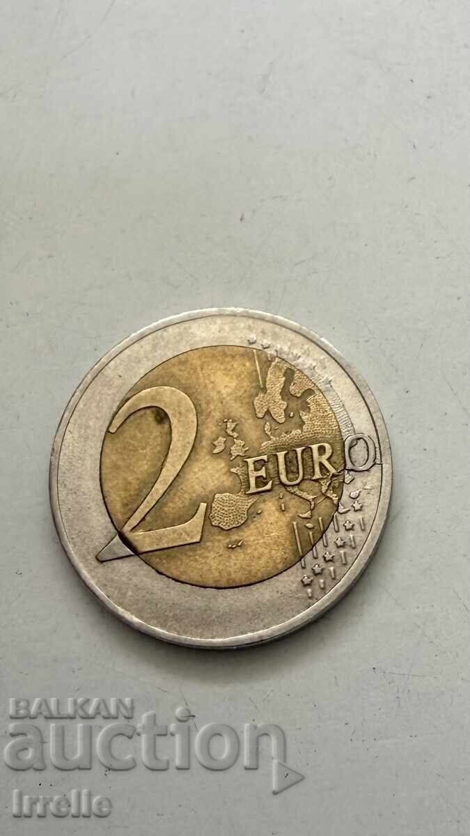 Ελαττωματικό νόμισμα 2 ευρώ 2002 Γερμανία
