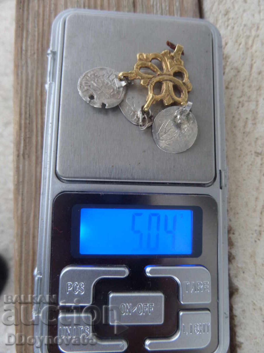 Доставка на Стар накит, сребро, сачан, позлата, акчета