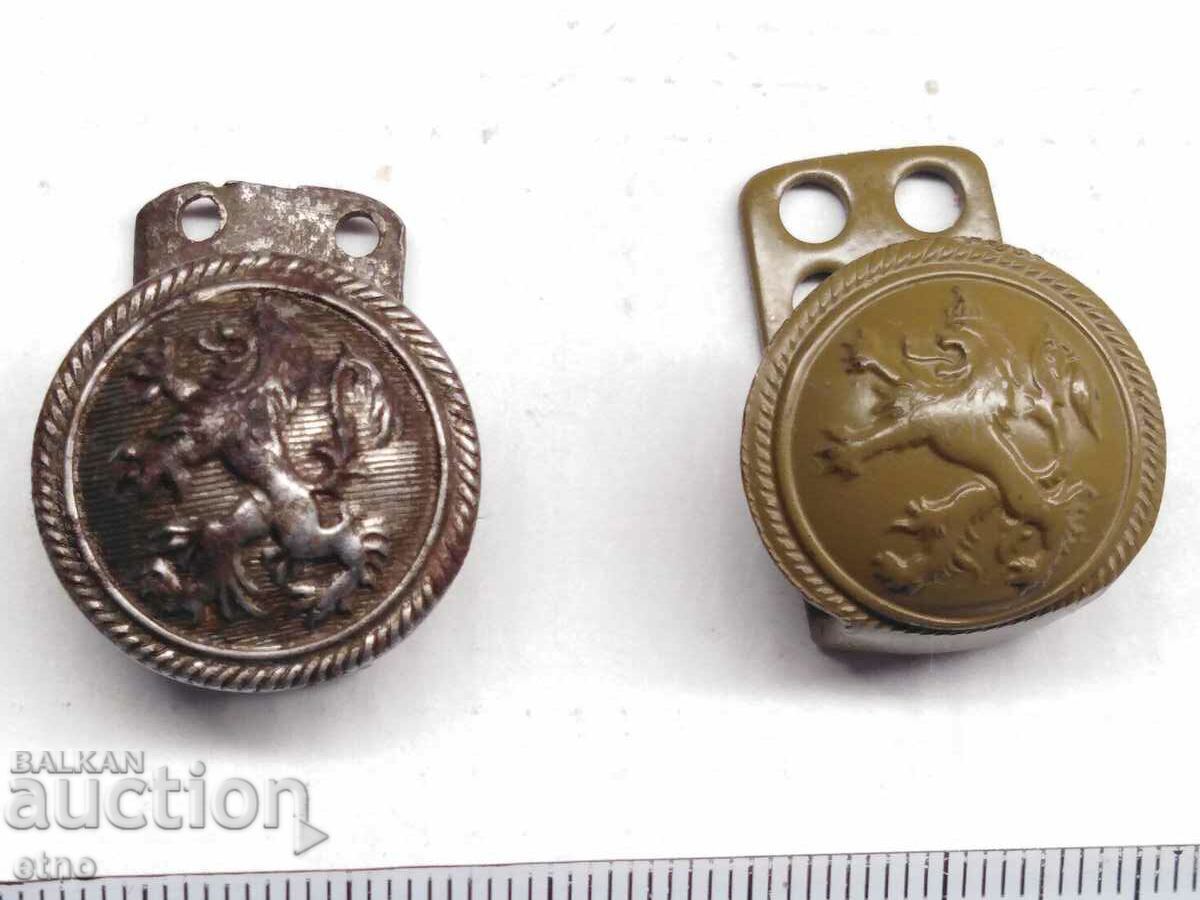 2 TRANSPORTATORI, NASTURĂ, uniformă, A.SCHILIYANOV, TRANSPORT