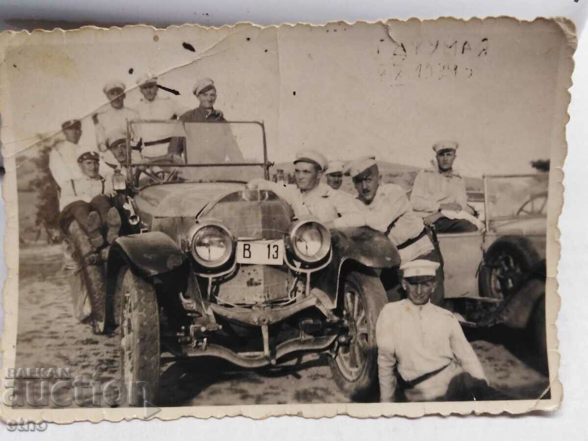 1934 JUMAIA, MAȘINĂ MILITARĂ ROYAL FOTO-RETRO, CAMION