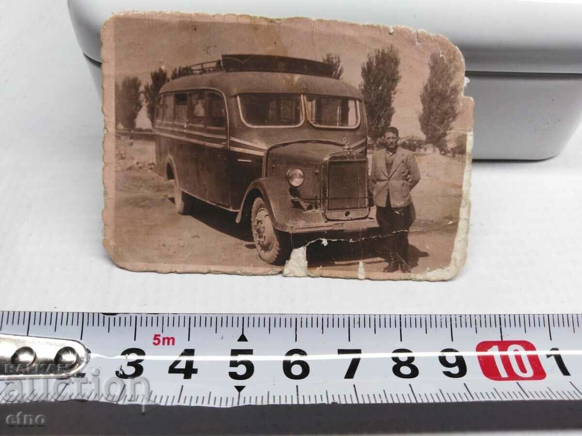 ROYAL PHOTO-RETRO MERCEDES-PLOVDIV-BREZOVO AUTOBUZ, CAMION