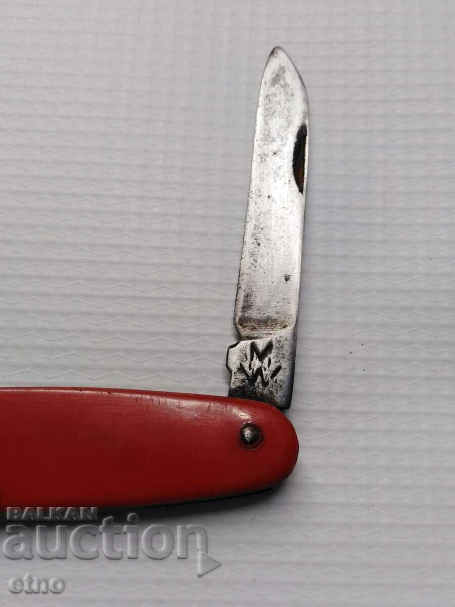 ΠΑΛΙΟ ΜΑΧΑΙΡΙ ΤΣΕΠΗΣ ΜΕ ΣΗΜΑΝΣΗ - "MW"