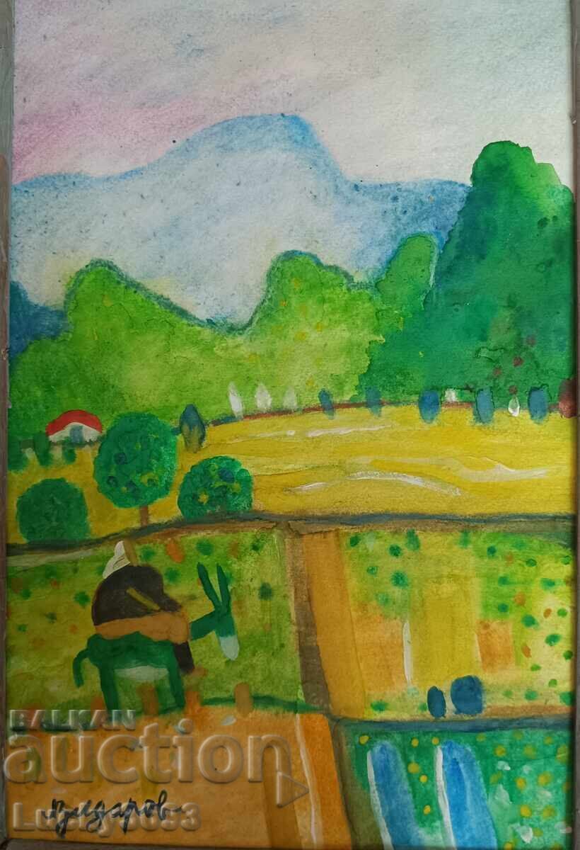 Ακουαρέλα από Lyuben Zidarov