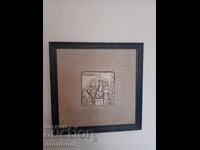 КЕРАМИЧНО ПАНО - Параклис - мавзолей Св. Георги Победоносец