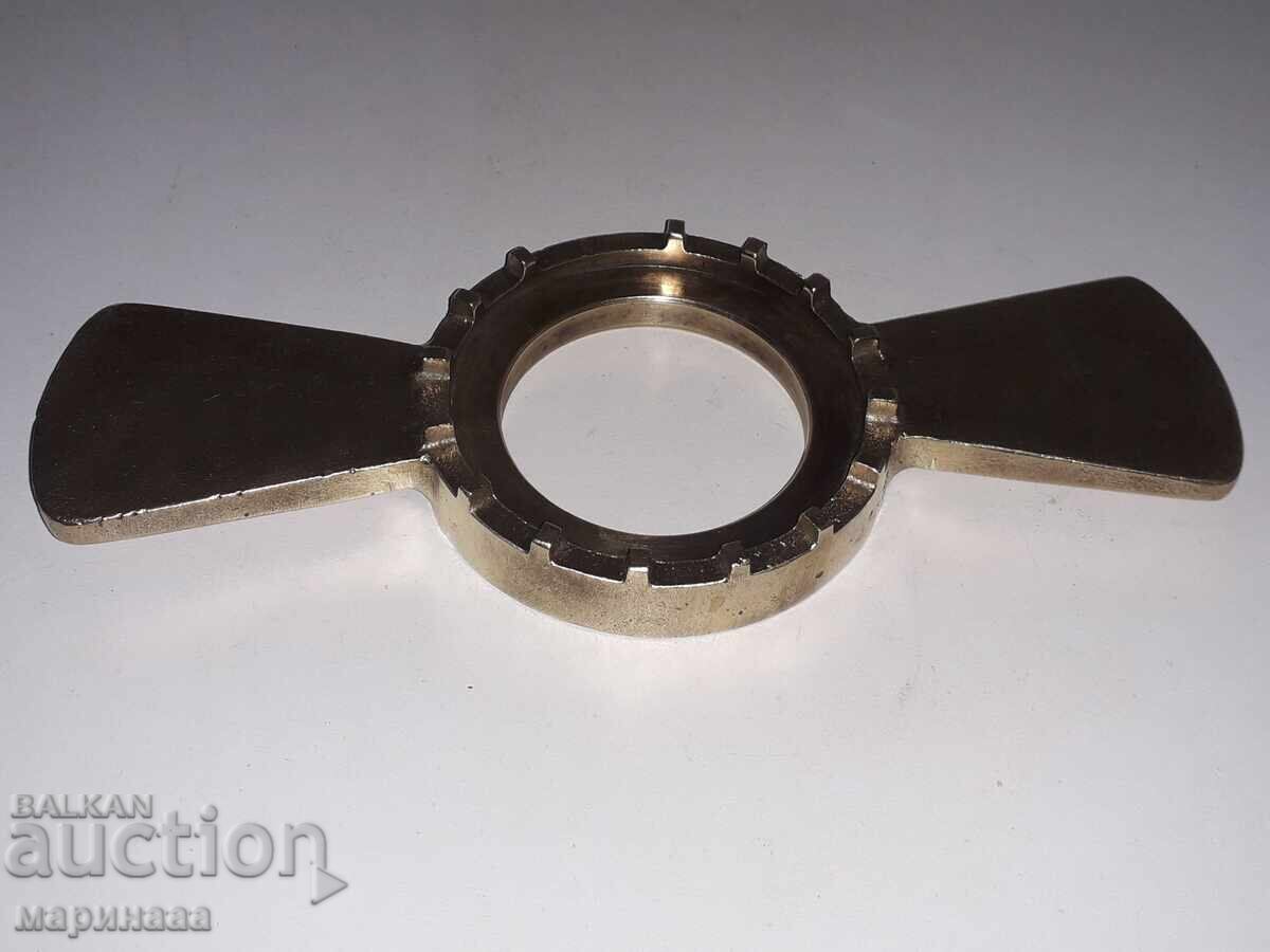 ΜΑΣΙΒΟ ΚΛΕΙΣΙΜΟ. BRONZE. 861 GR - 6