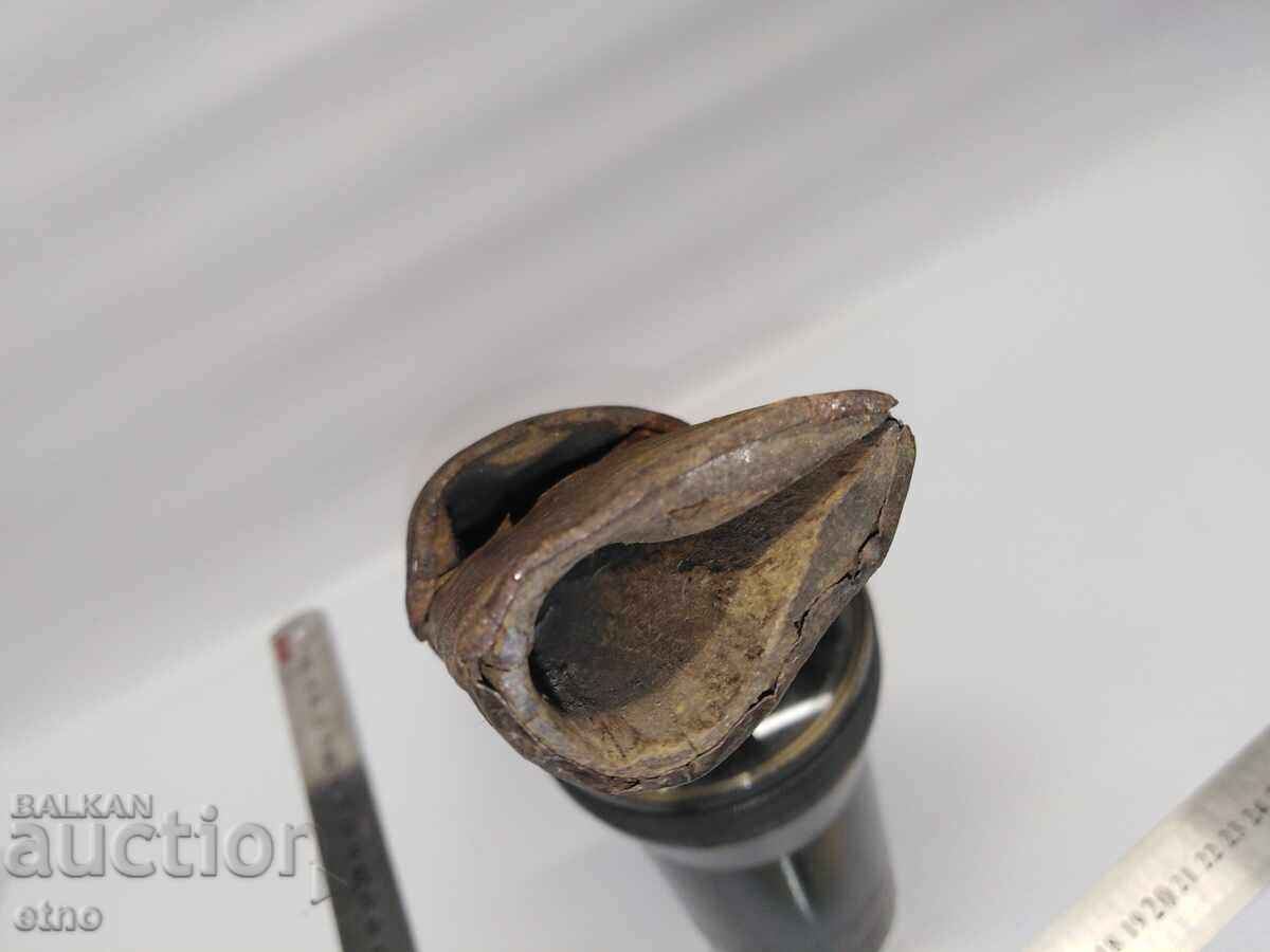 AUTHENTIC DOUBLE SHEATH FOR LARGE AND SMALL KNIFE, KARAKUL - 6