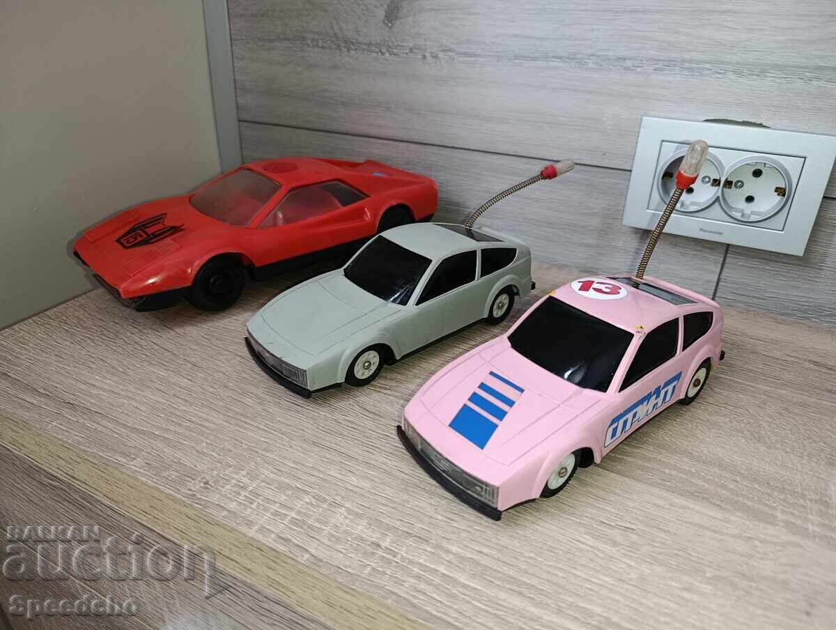 Old Bulgarian retro socialist toy cars