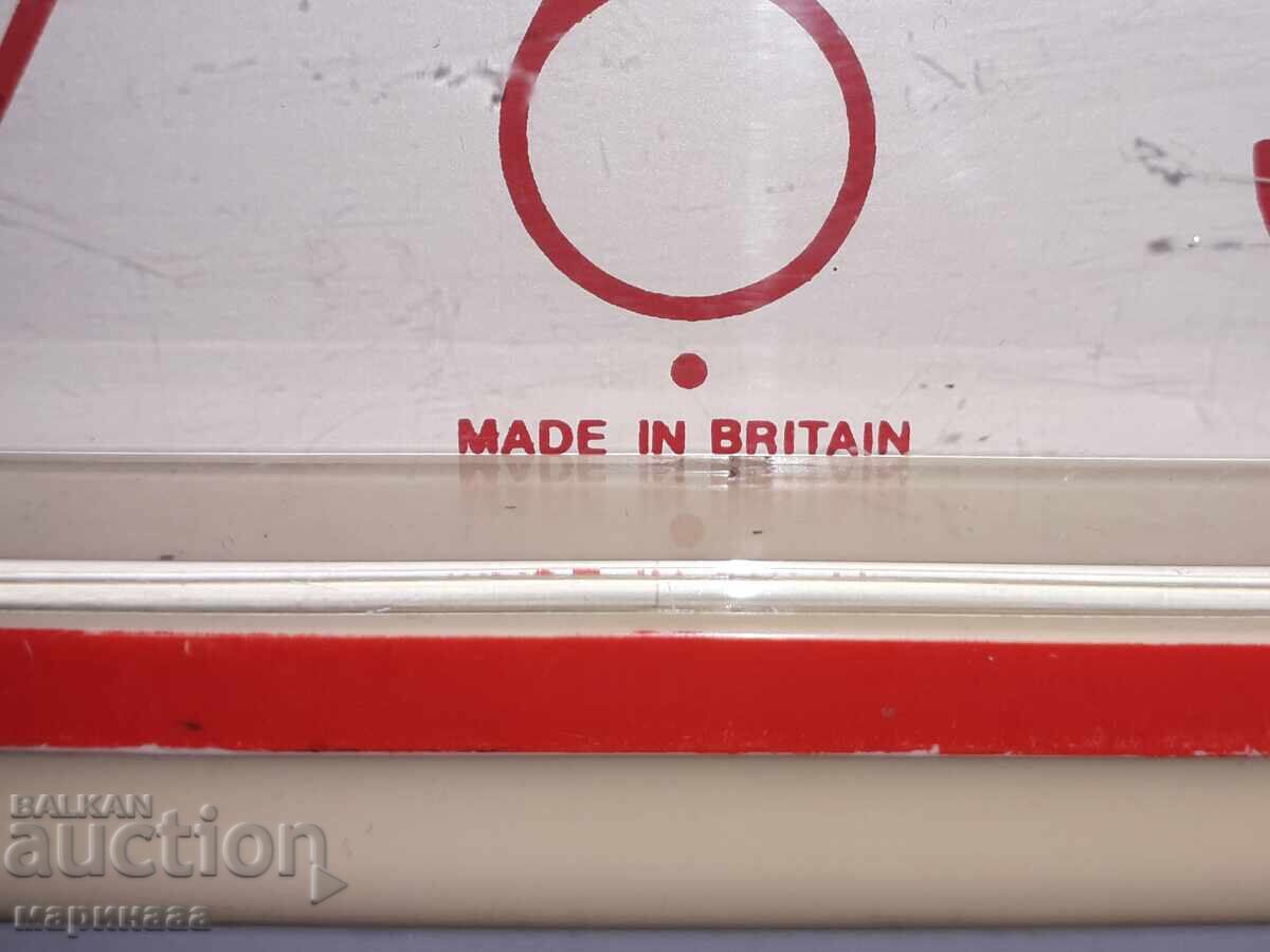 WALL VINTAGE CLOCK. ENGLAND. ''WESTCLOX'' with price € 6.00 | 11.73 BGN