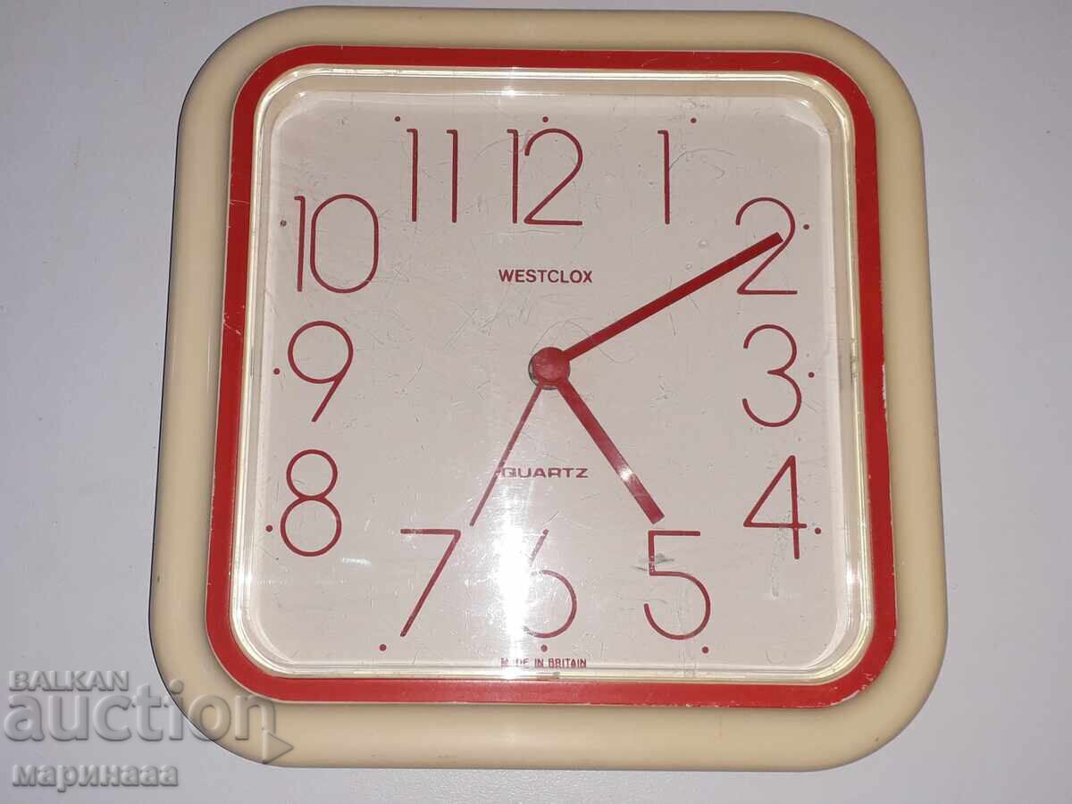 CEAS DE PERETE VINTAGE. ANGLIA. ''WESTCLOX''