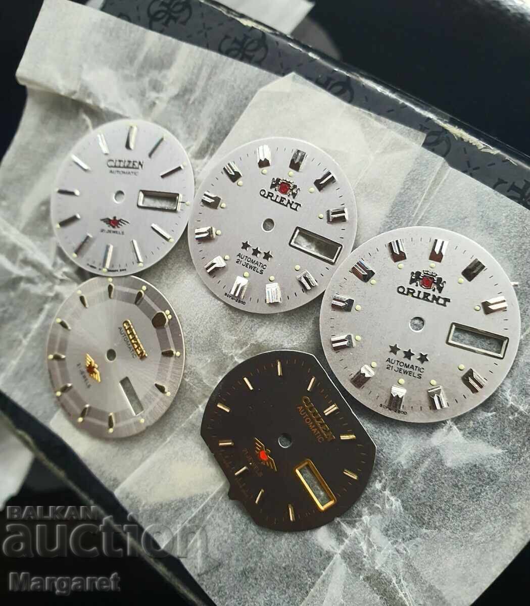 Παράδοση NOVI TSIFERBLATI ZA RŬCHNI CHASOVNITSI ORIENT CITIZEN