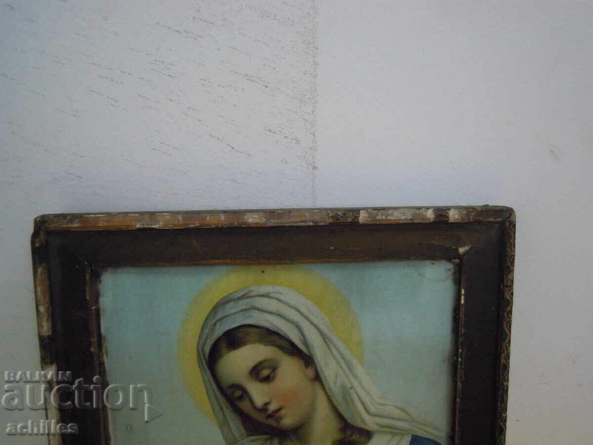 OLD ICON chromolithograph with price € 10.00 | 19.56 BGN