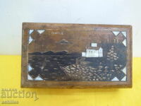 Wooden box with mother-of-pearl OHRID