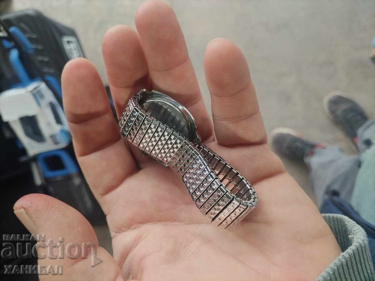 МЪЖКИ ЧАСОВНИК ШВЕЙЦАРИЯ - DUGENA 17 КАМЪКА - 5
