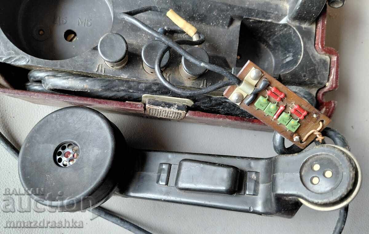 Livrarea Telefon de câmp militar TA-57 URSS Livrarea Telefon de câmp militar TA-57 URSS