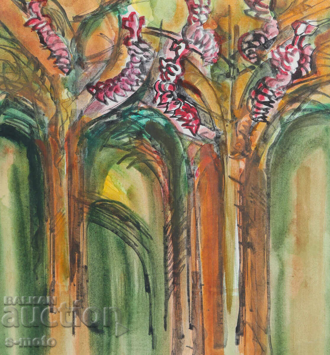 Petŭr Rashkov kartina akvarel ilyustratsiya - 5